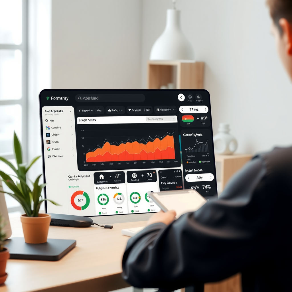 Screenshot of the new e-commerce platform dashboard displaying advanced inventory management system with real-time analytics, multi-language interface showing both Azerbaijani and English options, and integrated payment solutions